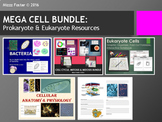 MEGA Cell Bundle: Prokaryote and Eukaryote, Simple and Com