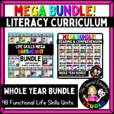 MEGA Curriculum BUNDLE writing, reading & comprehension fu