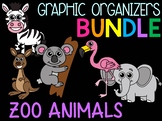 MEGA DEAL BUNDLE : 20 Zoo Animals Graphic Organizer Sets