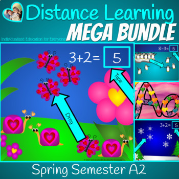 Preview of MEGA Distance Learning Bundle Set A2 January February March April May June