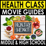 MEGA Health Class 20 Movie Guide Bundle + Answers Included