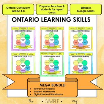 Preview of MEGA Learning Skills Bundle - Digital and Printable (Ontario Learning Skills)