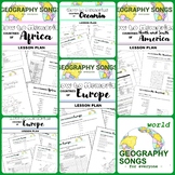 MEGA Memorize COUNTRIES of the World ▪ Songs ▪ Worksheets 