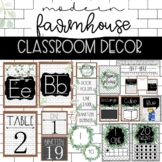 MEGA Modern Farmhouse classroom Decor Bundle - Editable - SET#2