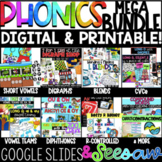 MEGA Phonics GROWING Bundle! ALL the Digital &Printables! 