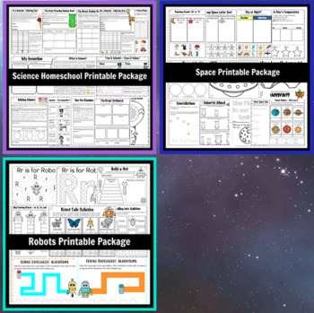 Preview of MEGA SCIENCE BUNDLE: Science, Space, and Robots