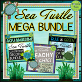 MEGA Sea Turtle Theme Classroom Decor Bundle