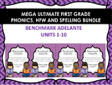 MEGA ULTIMATE First Grade Benchmark Adelante Phonics, HFW 