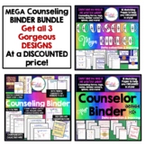 MEGA bundle Counseling note-taking forms, logs, counselor 