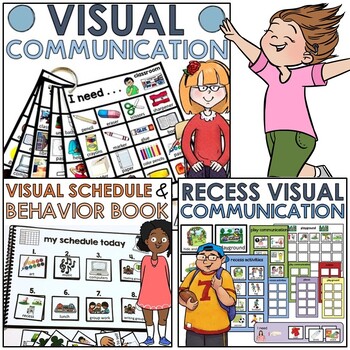 MEGA school based visual communication aids and supports. AAC autism ...