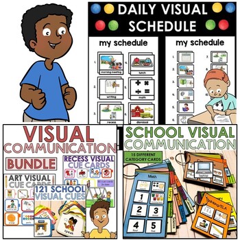 MEGA school based visual communication aids and supports. AAC autism ...