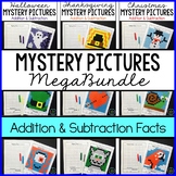 Addition and Subtraction-- Mystery Pictures MEGABUNDLE