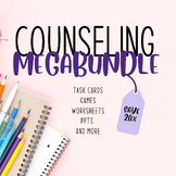 MEGABUNDLE - SEL Counseling Games, Activities & Worksheets