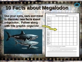 MEGALODON SHARKS: 10 facts. Fun, engaging PPT (w links & f