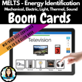 MELTS-Energy Identification Task Cards | Digital Boom Card