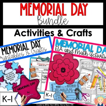 Preview of MEMORIAL DAY BUNDLE for K-1