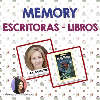 Preview of MEMORY ESCRITORES Y ESCRITORAS