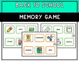 MEMORY GAME - BACK TO SCHOOL -  VUELTA AL COLE - SPANISH A