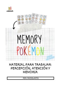 Preview of MEMORY POKÉMON! / ¡MEMORY CON LOS POKÉMON!