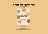 MENTAL HEALTH Mini Support Pack digital Printable Journal 