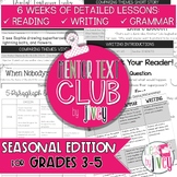 MENTOR TEXT MINI-CLUB by Jivey SEASONAL EDITION for Grades 3-5