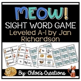 MEOW! Sight Word Game Leveled A-I