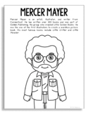 MERCER MAYER Coloring Page | Library Art | Bulletin Board 