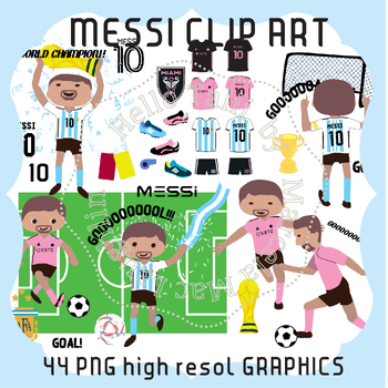 Preview of MESSI Clip Art