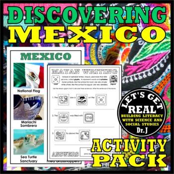 Preview of MEXICO: Discovering Mexico Activity Pack