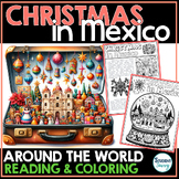 MEXICO in Christmas Around the World Coloring Sheets Readi