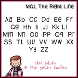MGL Free Font - The Right Line