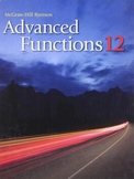 MHF4U Advanced Functions (Pre-Calculus) Chapter Tests with