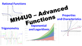 MHF4U - Assessment Bundle - Quizzes, Unit Tests, Assignmen
