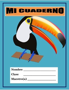 Preview of MI CUADERNO Spanish Interactive Vocabulary Notebook-1,000 Spanish Words