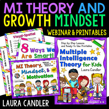 Preview of MI Theory Book and Growth Mindset Webinar Bundle