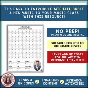 Song Michael Buble worksheet