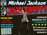 MICHAEL JACKSON JEOPARDY! Interactive Gameboard with Quest