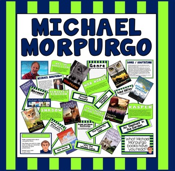 Preview of MICHAEL MORPURGO TEACHING AND DISPLAY RESOURCES -ENGLISH READING KS2 AUTHOR