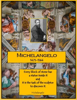 Preview of MICHELANGELO - Renaissance - World History