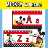 MICKEY MOUSE Alphabet FULL POSTERS A - Z