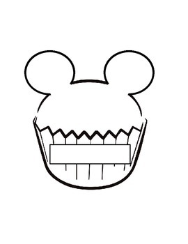 Preview of MICKEY MOUSE EARS CUPCAKE