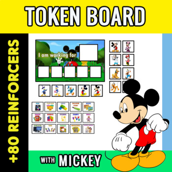 Preview of MICKEY MOUSE Token Board + 90 reinfocers