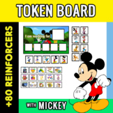 MICKEY MOUSE Token Board + 90 reinfocers