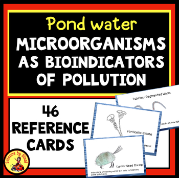 Preview of Pond Water MICROORGANISMS  BIOINDICATORS of Water Pollution 46 Reference