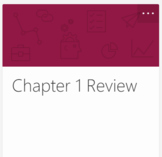 MICROSOFT FORMS - DIGITAL - Chapter 1 Review