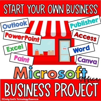 Preview of MICROSOFT OFFICE BUSINESS PROJECT: START YOUR OWN BUSINESS - COMPLETE