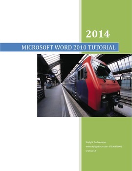 Preview of MICROSOFT WORD 2010 QUICK STEPS