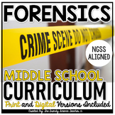 MIDDLE SCHOOL FORENSICS CURRICULUM- Print & Digital