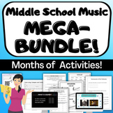 MIDDLE SCHOOL GENERAL MUSIC Mega Bundle