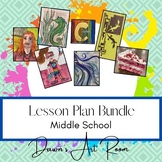 MIDDLE SCHOOL - Lesson Plan BUNDLE